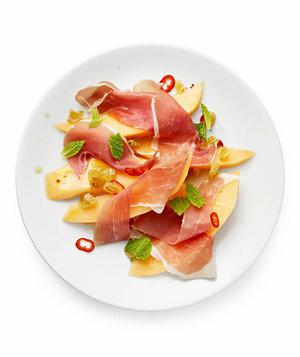 Cantaloupe Prosciutto plate