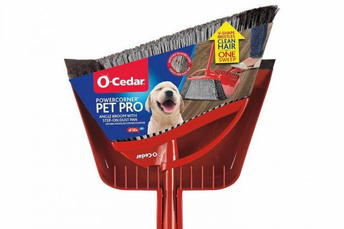 Amazon O-Cedar Pet Pro slota un pakāpju putekļu panna PowerCorner